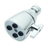 Speakman® S-2253 Classic™ Multi-Function Shower Head, 2.5 gpm Min, 3 Sprays, Wall Mount, 2-1/4 in Head