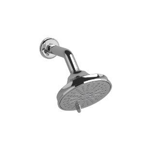 Riobel® 356C Cross Collection Showerhead Shower Calliano Adjustable, 2 gpm Min, Chrome