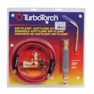 TurboTorch® 0386-0090 Removable Orifice Screw Air Acetylene Torch Kit