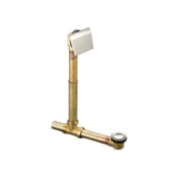 Kohler® 7148-AF-SN Tea-for-Two® 1-1/2" Contoured Pop-Up Drain and Overflow For Above- Or Through-The-Floor Installation, Vibrant Polished Nickel