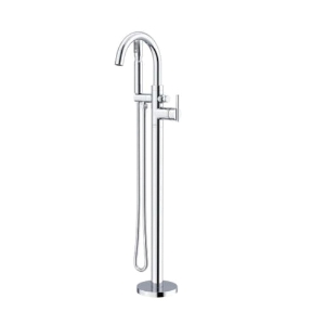 Gerber® D300558T Contemporary Floor Mount Tub Filler Trim Kit, 1.75 gpm Flow Rate, Polished Chrome