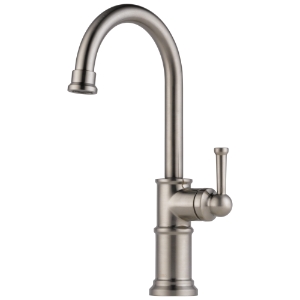 Brizo® 61025LF-SS Bar Faucet, Artesso®, Stainless Steel, 1 Handle, 1.8 gpm