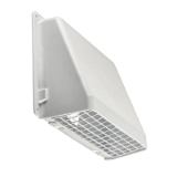 LAMBRO 389W 8" White Plastic Wall Cap F/LG HPWH