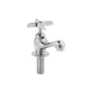 HOMEWERKS® 3210-150-CH-B-Z Multi-Purpose Heavy Duty Single Basin Faucet, 2.2 gpm Flow Rate, 6 in H Spout, 1 Faucet Hole, Polished Chrome, Function: Traditional