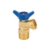 HOMEWERKS® VBDQTRG4 Quarter Turn Boiler Drain, 3/4 in Nominal, MNPT x FNPT End Style, 125 psi Pressure, Brass Body