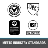 Oatey® 31132 All Weather Low VOC Medium Body PVC Cement, 16 oz Container, Clear