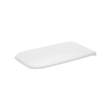 DURAVIT 0062090096 D-Code Removable Toilet Seat and Cover, Elongated Front, White, Slow Close Hinge