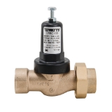 WATTS® 0125562 LFRC105 Pressure Reducing Valve, 1 in Nominal, NPT Inlet x FNPT Union Outlet End Style, 25 to 75 psi Pressure, Copper Silicon Alloy Body