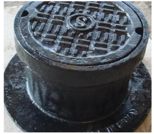 Capitol Foundry VB-9*S Clean Out Box and Lid, Cast Iron