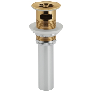 Brizo® RP72412PG Grid Strainer Drain, Polished Gold