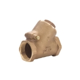 LEGEND 105-308NL T-453NL Y-Pattern Swing Check Valve, 2 in Nominal, FNPT End Style, Bronze Body