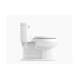 Kohler® 3619-0 1-Piece Toilet, Cimarron® Comfort Height®, Elongated Bowl, 16-1/2 in H Rim, 12 in Rough-In, 1.28 gpf, White