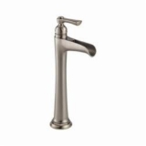 Brizo® 65461LF-NK Vessel Lavatory Faucet, Rook®, Commercial, 5-7/16 in Spout, 10-1/4 in H Spout, Luxe Nickel, 1 Handle