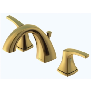 Gerber® D304118BB Vaughn® Widespread Lavatory Faucet, 1.2 gpm Flow Rate, 3-1/4 in H Spout, 6 to 12 in Center, Brushed Bronze, 2 Handles, Pop-Up Drain