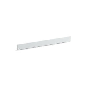 Kohler® 5446-S33 Solid/Expressions™ Solid Surface Bathroom Vanity Top Back Splash, 37 in L x 3-1/2 in W x 1/2 in THK, Stone Composite, White