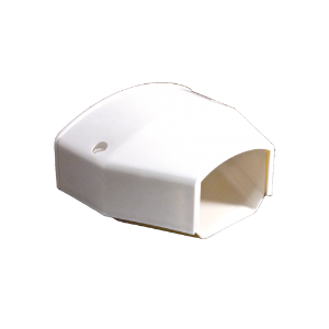 RectorSeal® 3CGEND Cover Guard End Cap Line Set Cover, 3 in, White