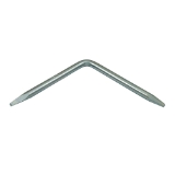 Wal-Rich 1818128 Angle Seat Wrench, Forged Steel