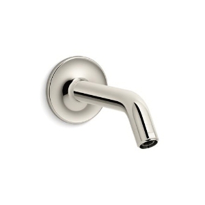 Kohler® 933-SN Purist® Shower Arm and Flange, Vibrant Polished Nickel