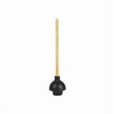 Sioux Chief 312-2 Funnel Plunger, 20 in L, Rubber Plunger