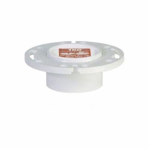 Sioux Chief TKO™ 883-PT 1-Piece Knockout Closet Flange With Plastic Ring, PVC