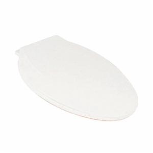 Mansfield® 533705 SB200 Toilet Seat With Lid and Cover, Alto™, Elongated Bowl, Closed Front, Plastic, White