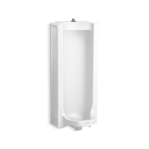 Kohler® 25039-T-0 Branham™ Full Stall Washdown Urinal, 0.5/1 gpf Flush Rate, Top Spud, Wall Mount, White