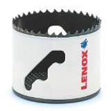 Lenox® SPEED SLOT® 1772963 48A Arbored Hole Saw With T3 Technology™, 3 in Dia, 1-9/16 in D Cutting, HSS Cutting Edge, 1/4 in Arbor