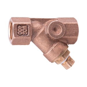 WATTS® 0379110 LF77S1 Wye Strainer with #20 Mesh 304 Stainless Steel Screen, 3/8 in Nominal, 2-11/16 in OAL, FNPT Connection, EPDM Softgoods