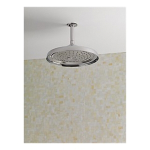 Brizo® 83310-PC Raincan Shower Head, Baliza®, 2.5 gpm, 1 Spray, Ceiling Mount, 11 x 4 in Head, Polished Chrome