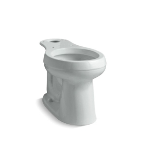 Kohler® 4347-95 Cimarron® Toilet Bowl, Ice Grey, Round Front Shape, 12 in Rough-In, 16-1/2 in H Rim, 2-1/8 in Trapway