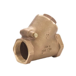 LEGEND 105-308NL T-453NL Y-Pattern Swing Check Valve, 2 in Nominal, FNPT End Style, Bronze Body