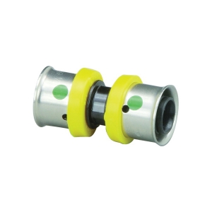 Viega 49343 PureFlow® Coupling, 3/4 x 1/2 in Nominal, Press End Style, Polymer