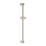 GROHE 27523EN0 Tempesta® Shower Bar, 24 in L Bar, 3-3/16 in OAD, Brass, Brushed Nickel