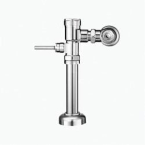 Sloan® Gem-2® 3070004 111 Single-Flush Manual Exposed Flushometer, 1.6 gpf Flush Rate, 1 in IPS Inlet, 1-1/2 in Spud, 15 to 80 psi Pressure, Polished Chrome