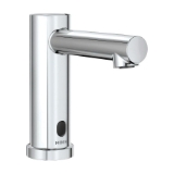 Moen® 8559 Lavatory Faucet, M-POWER™, 0.5 gpm Flow Rate, 4-1/8 in H Spout, 1 Faucet Hole, Chrome, Touchless