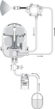 Westwood S221-36 Tigerloop® 1/4" MNPT x BSPP Flexible Oil Line, 36 in L
