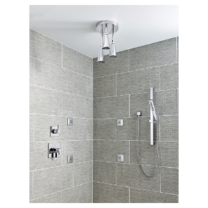 DELTA® T50210-PR HydraChoice® Square Body Spray Trim, Lumicoat® Chrome