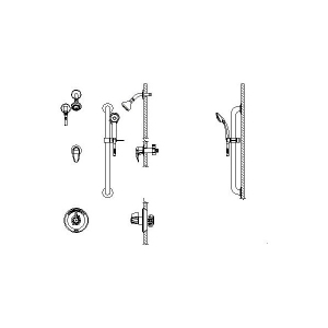 DELTA® T13H333-20 MultiChoice® Universal Shower Valve Trim, 1.5 gpm Flow Rate, Chrome