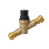 Resideo DS05-102-SB-LF/U Pressure Regulating Valve, 1 in Nominal, NPT End Style, 250 psi Pressure, Brass Body