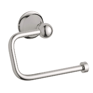 GROHE 40160BE0 Toilet Paper Holder, Seabury™, 3-7/8 in H, Brass, Polished Nickel Infinity