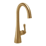 DELTA® 1953LF-CZ Bar/Prep Sink Faucet, Addison®, Champagne Bronze, 1 Handle, 1.5 gpm