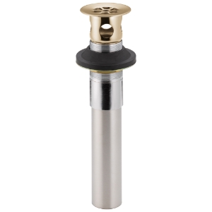 DELTA® RP6346CZ Vessel Bathroom Grid Strainer with Overflow, Brass, Brilliance® Champagne Bronze