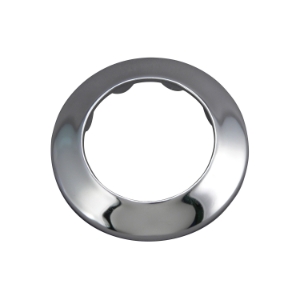 Keeney Sure Grip™ 856PC Shallow Flange, 1-15/16 in ID x 3 in OD, Metal, Polished Chrome
