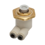 LKC/HT 98733C Regulating Retaining Brass Nut Replacement Kit, For Use With Freeze Resistant Boxes for SwirlFlo®, Soft Sides®, OVL-II™and Contour™ Fountains, Also Outdoor Dual and Triple Bottle Fillers