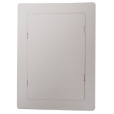 MORRIS Access Able® G34056 Access Panel, 14 in L x 14 in W, High Impact Polystyrene, White