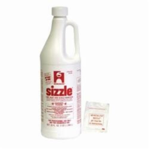 Hercules® Sizzle® 20305 Drain and Waste System Cleaner, 1 qt Bottle, Liquid, Yellow Light, Pungent