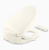 Kohler® 28229-96 PureWash® E725 Elongated Bidet Seat with Remote Control, Biscuit