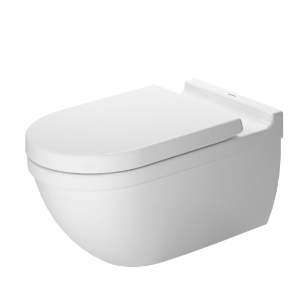 DURAVIT 2226090092 Toilet, Starck 3, 0.8/1.6 gpf, White