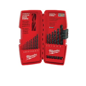 Milwaukee® Thunderbolt® Secure-Grip™ 48-89-2803 Drill Bit Set, 15 Pieces, Black Oxide