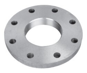 Ward Mfg 1DX5.BCF Companion Flange, 1-1/2 in Nominal, Cast Iron, Thread Connection, 125 lb